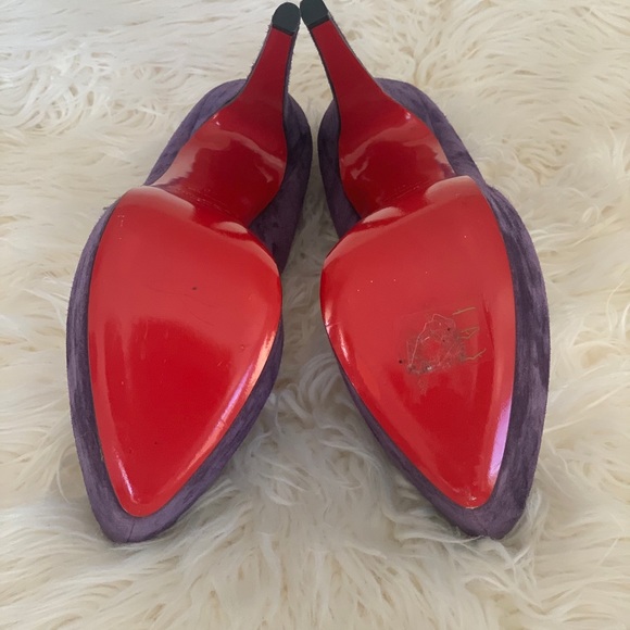 Christian Louboutin daffodil platform heels - Picture 3 of 5